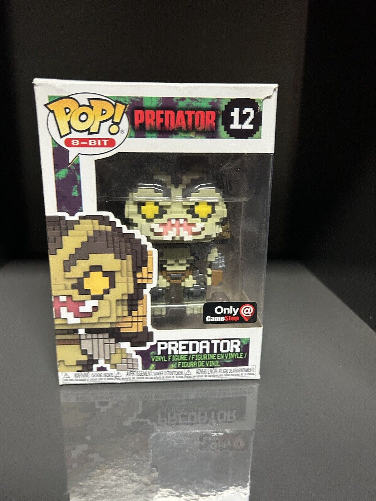 Funko Pop 8-Bit: Predator - Predator - (8-Bit) - GameStop (Exclusive) #12