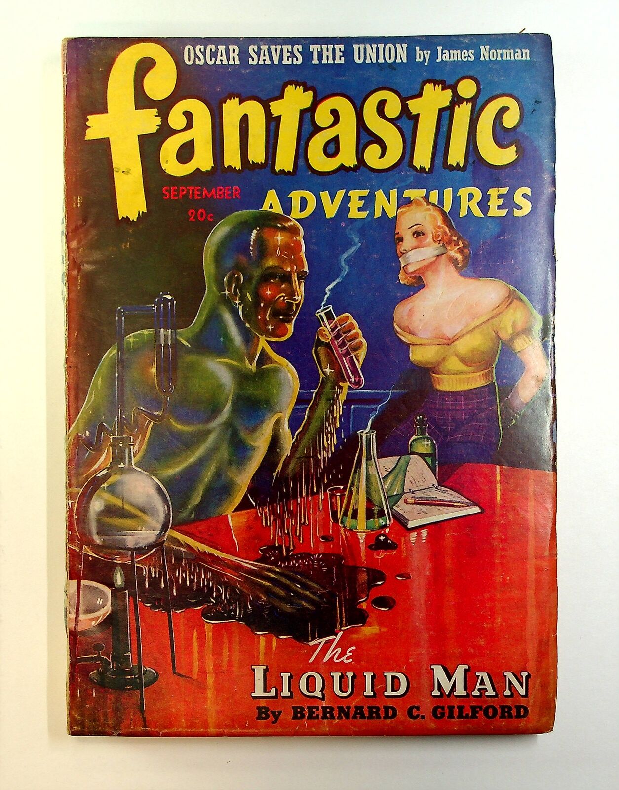 Fantastic Adventures Pulp / Magazine Sep 1941 Vol. 3 #7 VG