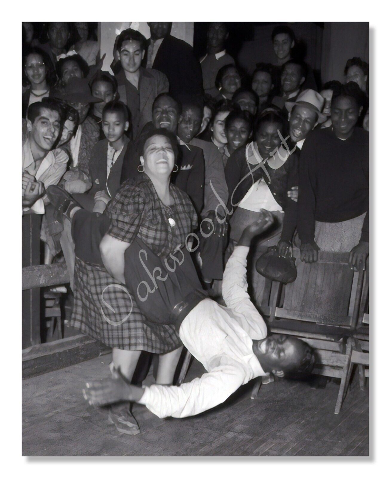 African Americans Jitterbugging at the Dance c1930s - Photo Reprint