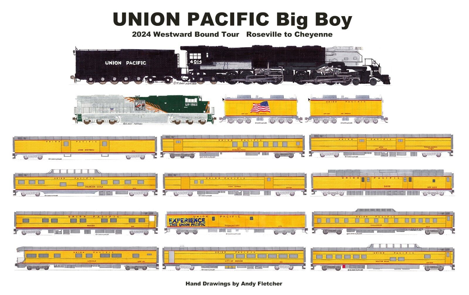 Union Pacific Big Boy 2024 Tour Train  11\