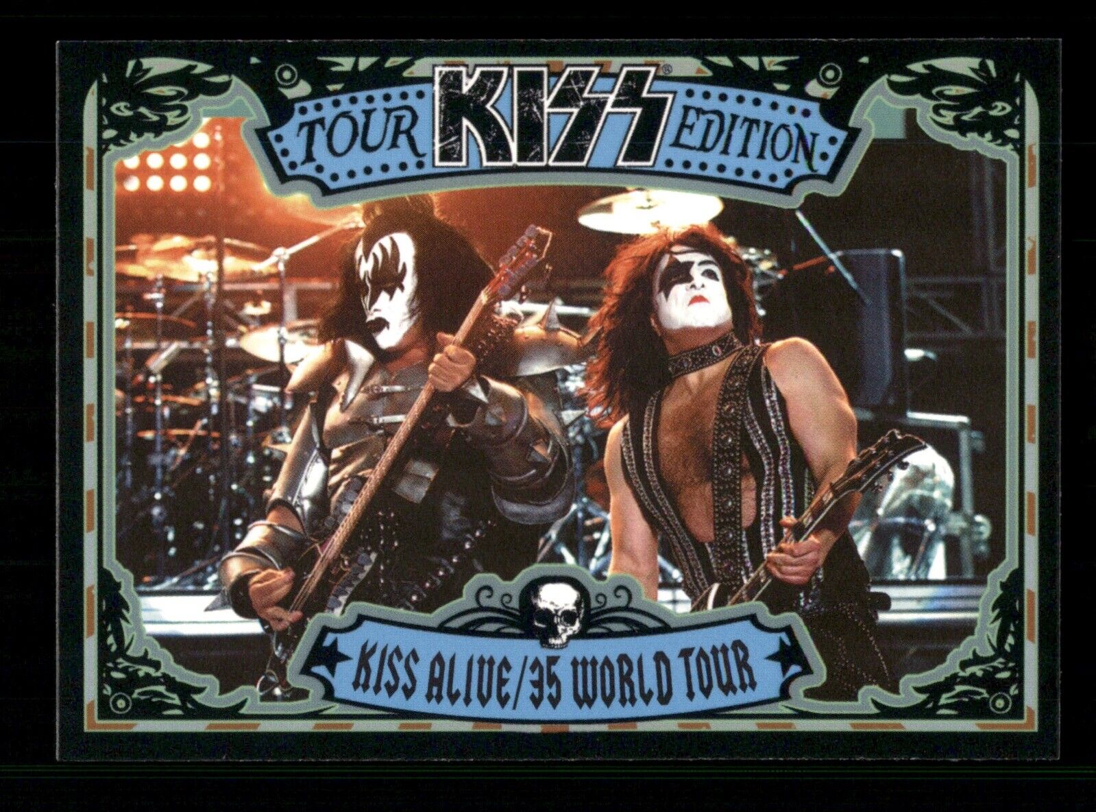 Kiss Alive/35 World Tour 25 Press Pass Tour Kiss Edition 2009 Trading Card TCG C