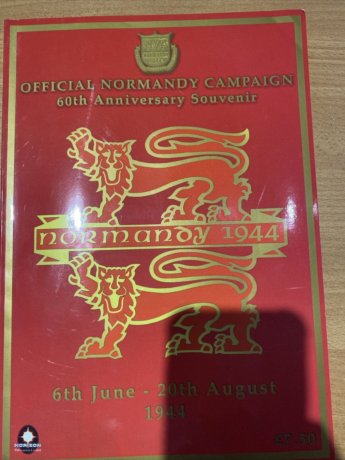 Official Normandy Campaign 60th Anniversary Souvenir Programme