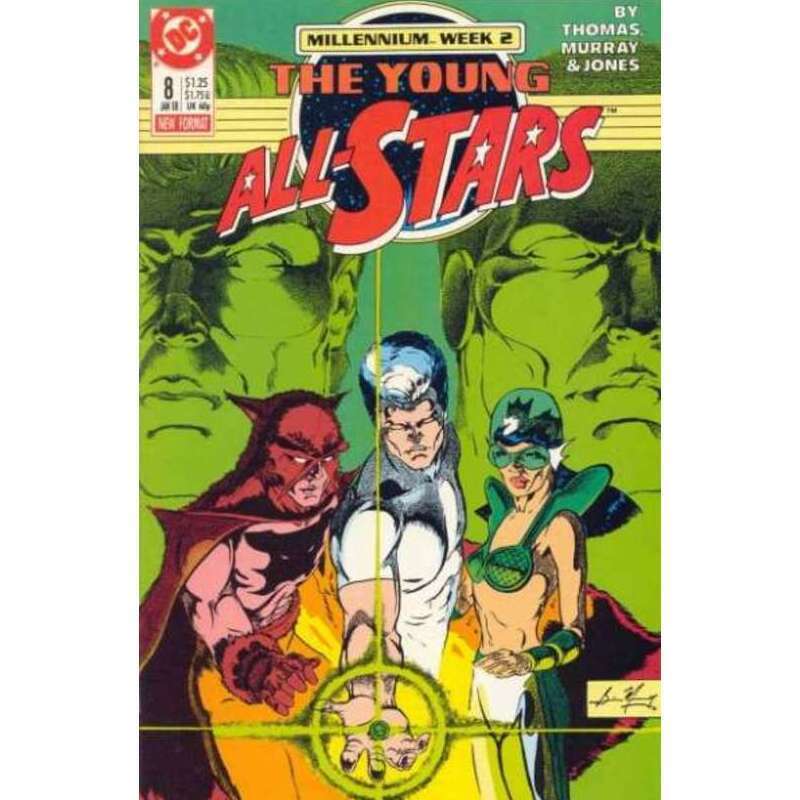 Young All-Stars #8 in Near Mint minus condition. DC comics [y;