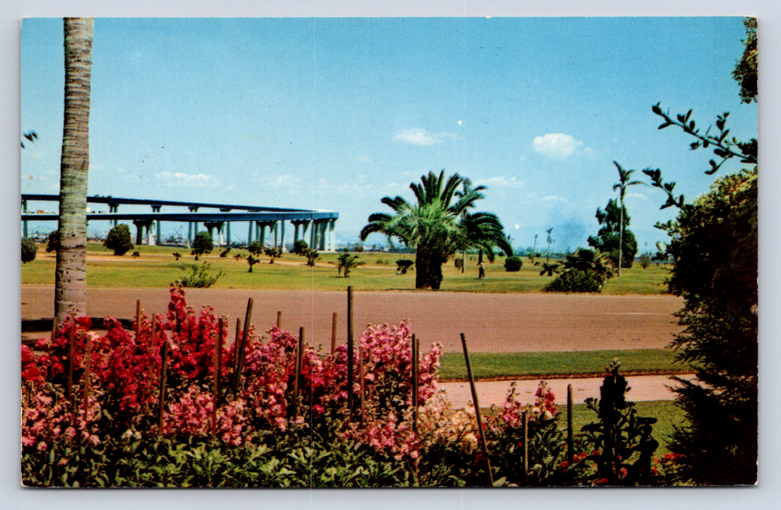 Vintage Postcard San Diego Coronado Bay Bridge