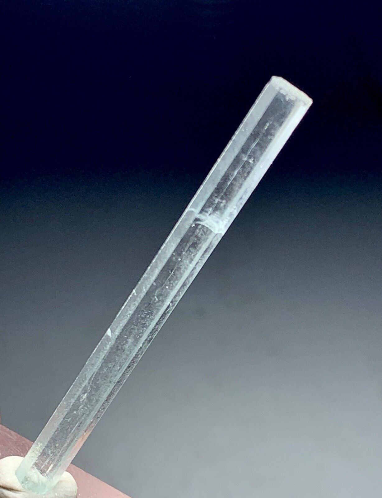 13 Carat Terminated Aquamarine Crystal From Skardu Pakistan