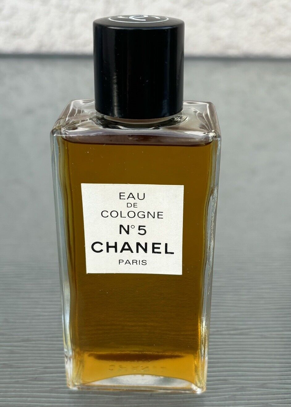 Chanel No 5 Vintage Eau De Cologne Splash 4 Ounce