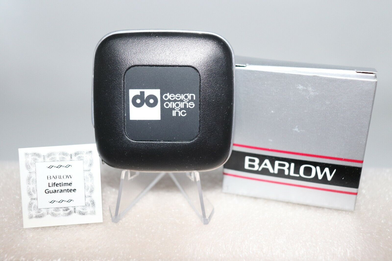 Vintage 6\' Advertising Barlow Metric/Standard Pocket Tape Measure Design Origin
