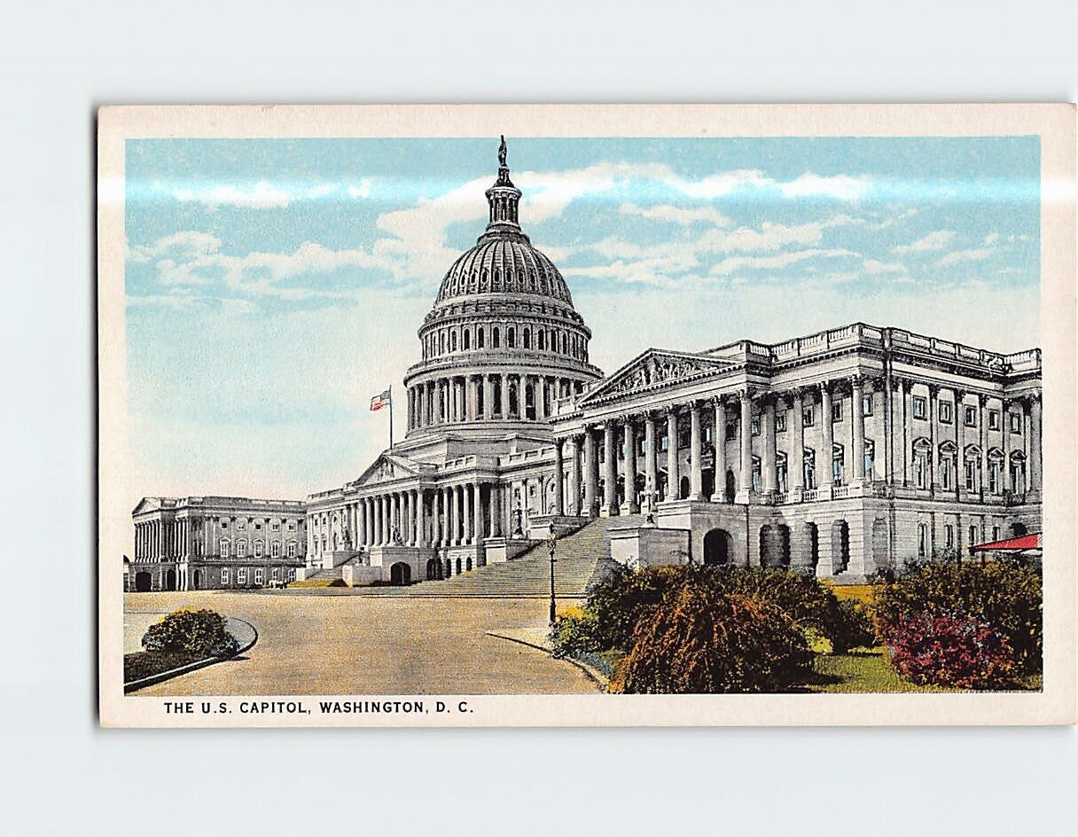 Postcard The US Capitol Washington DC USA