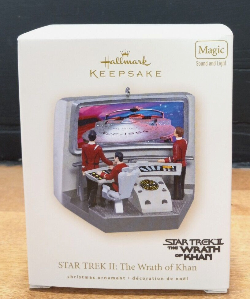 2007 Star Trek II The Wrath Of Khan Hallmark Keepsake Ornament - New in Box