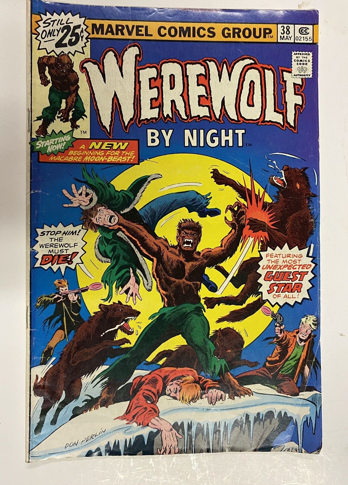 Werewolf by Night 38 Marvel Comics 1975 Brother Voodoo