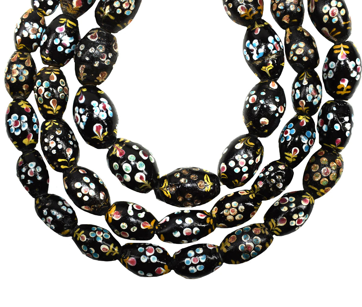 French Ambassador Trade Beads 40 Inch Cooper Collection