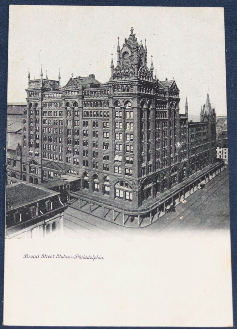 Broad Street Station, Philadelphia, PA Postcard 