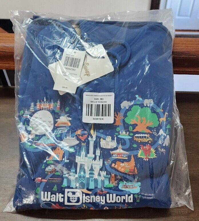 Our Universe - Walt Disney World 50th Anniversary Hoodie - Medium New