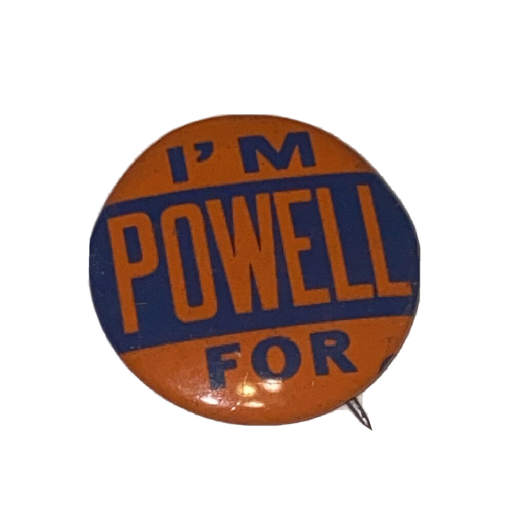 Vintage 1960s I\'m For Powell Illinois Secretary of State Pinback