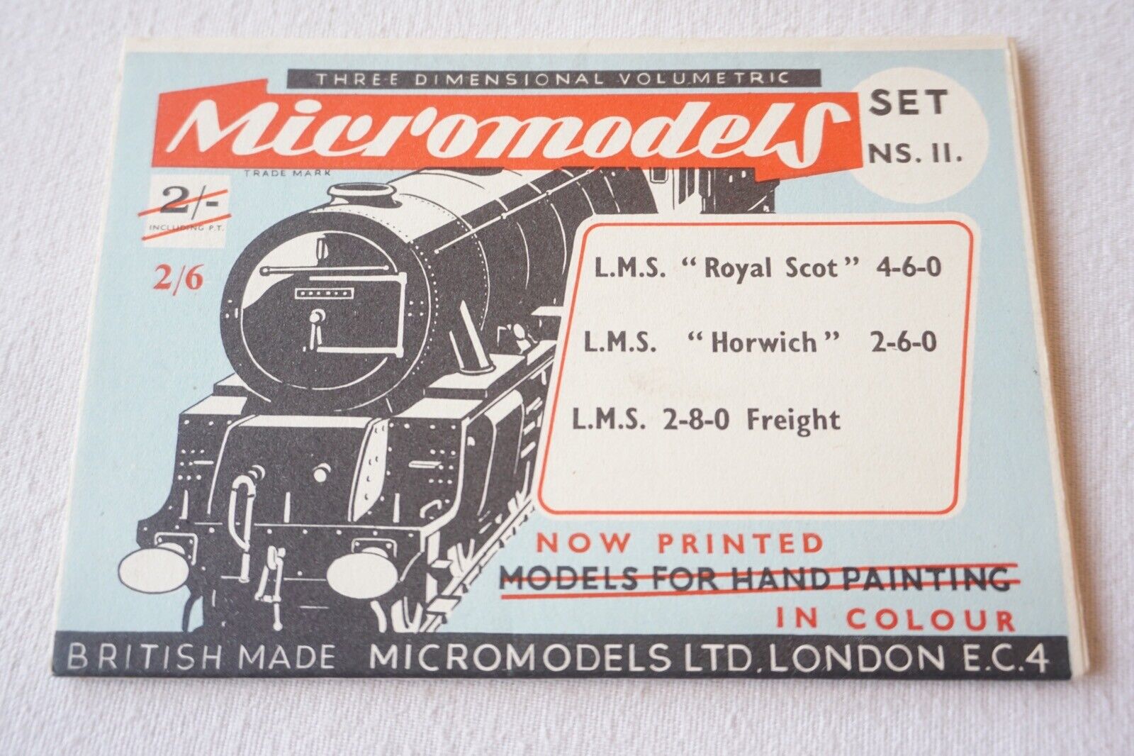 Micromodels Pre Grouping Railway LMS Loco Model Set Sealed - Unused VGC