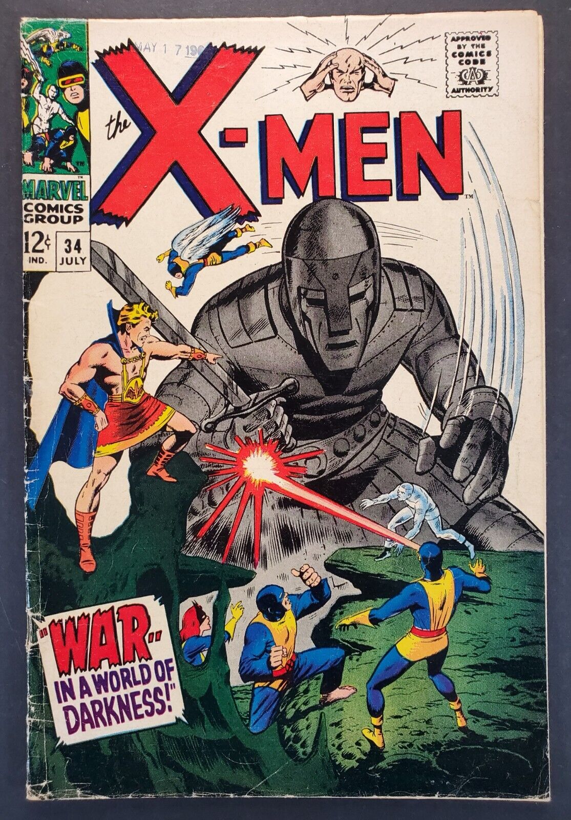 Uncanny X-Men #34 Marvel Comics Silver Age 1967