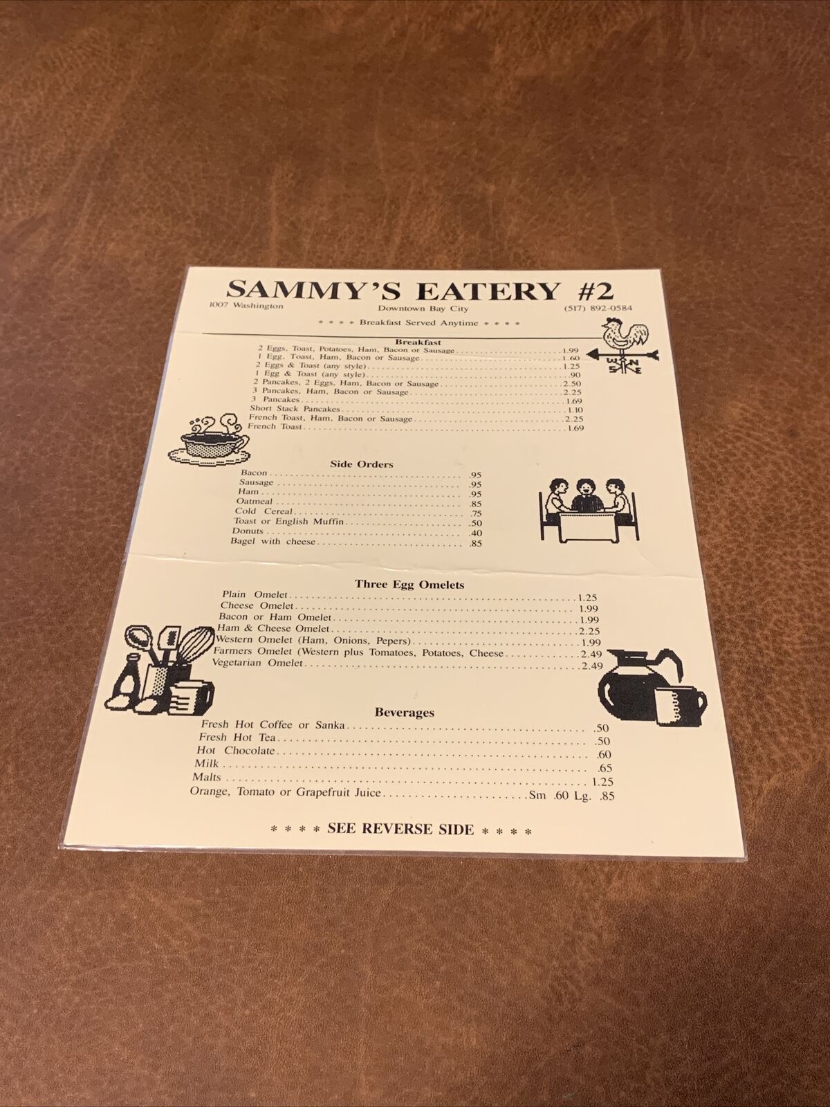 Rare - Sammy’s Eatery #2 Bay City Michigan Restaurant Menu 