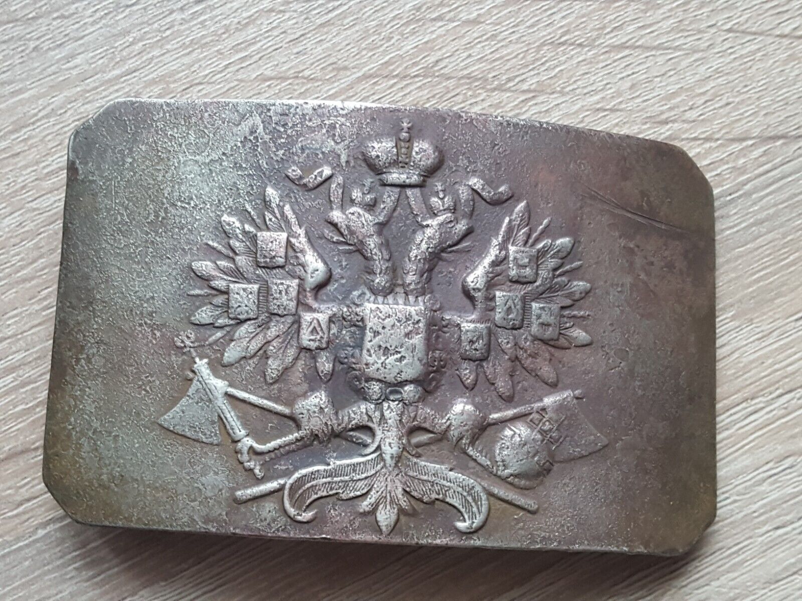 Original WW Imperial Russian Empire soldier belt buckle