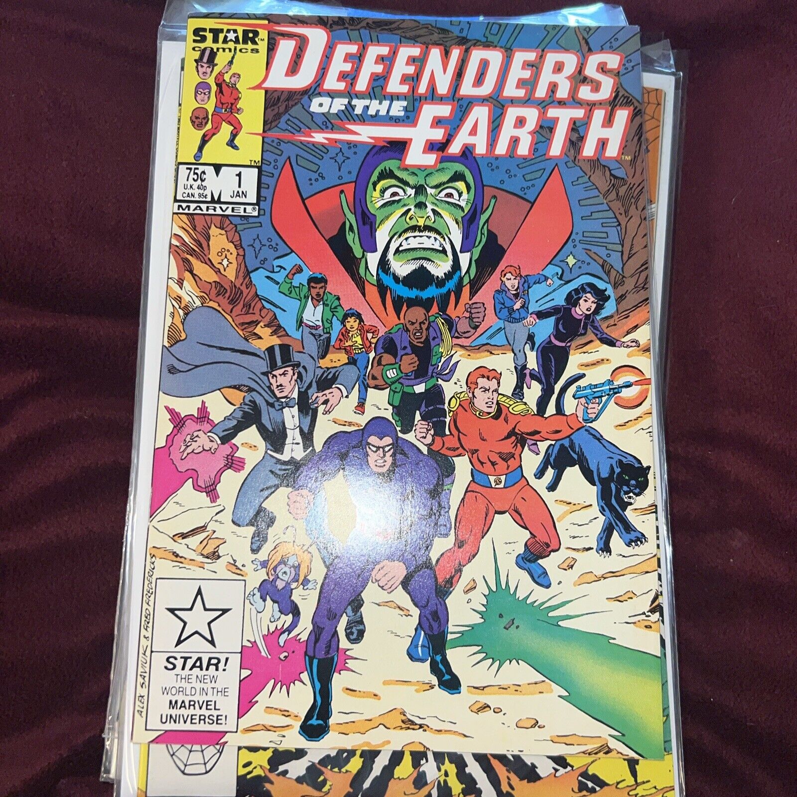 Defenders of the Earth #1 NM 9.4+