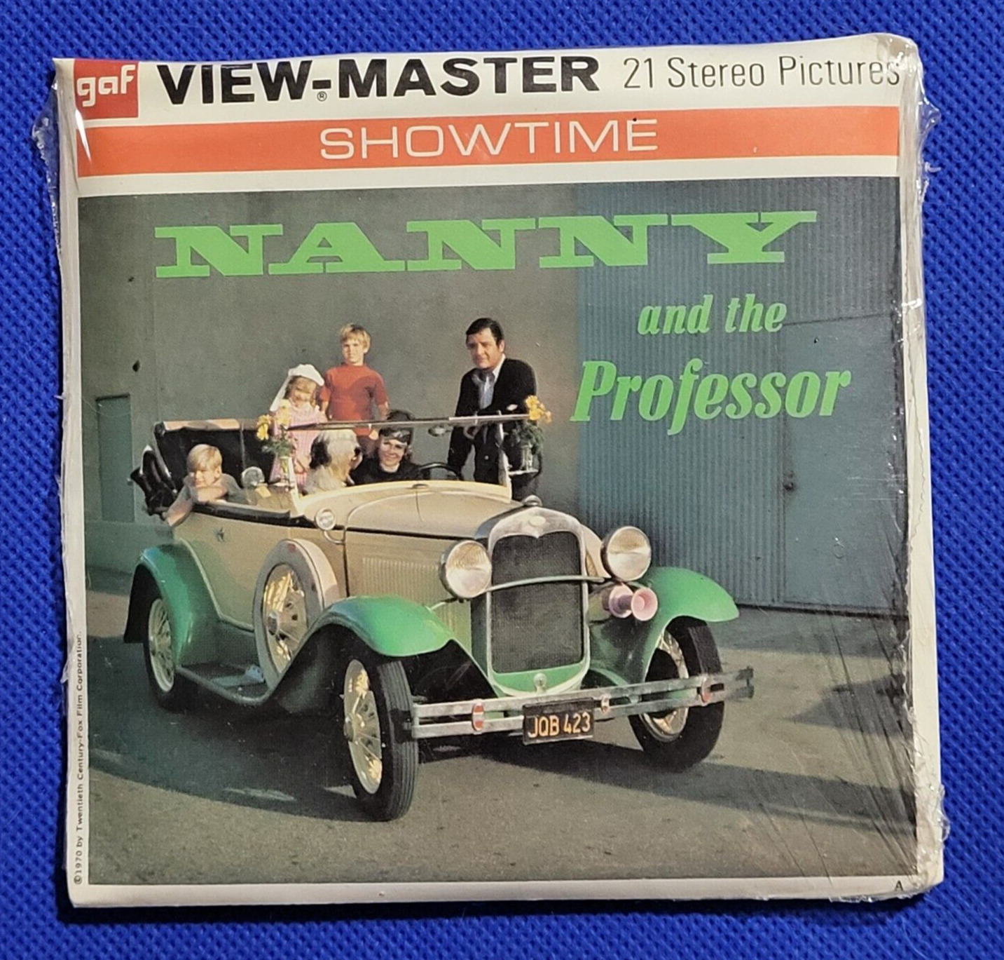 SEALED gaf B573 Nanny and the Professor TV Show  view-master 3 Reels Packet