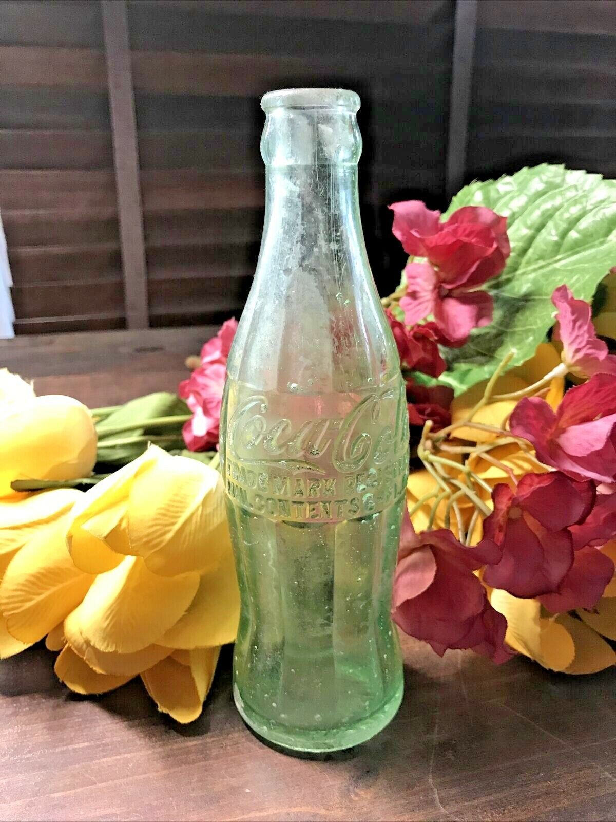c.1938 VTG Coca Cola Bottle BROWNSVILLE, TEXAS PAT. D-105529~RARE COLLECTIBLE
