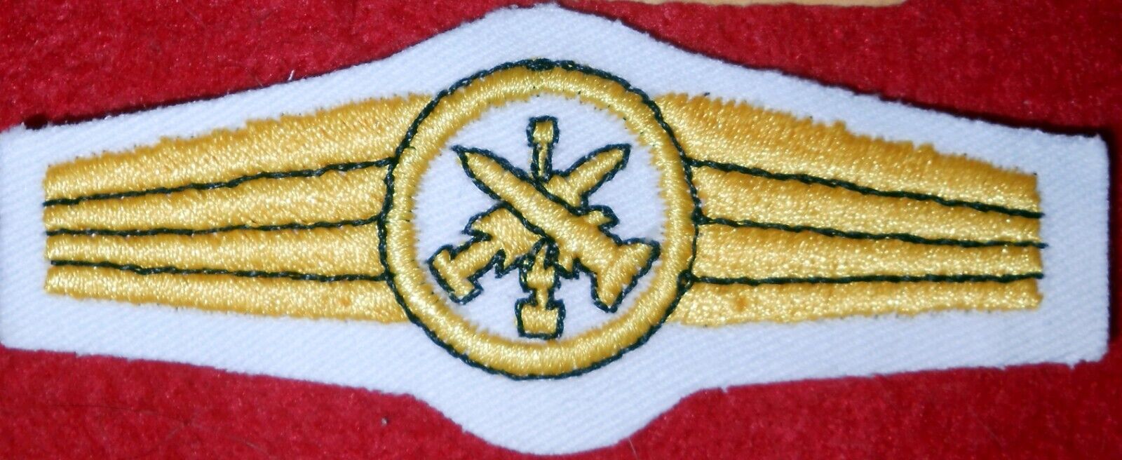 FR39 German rocket artillery cloth badge