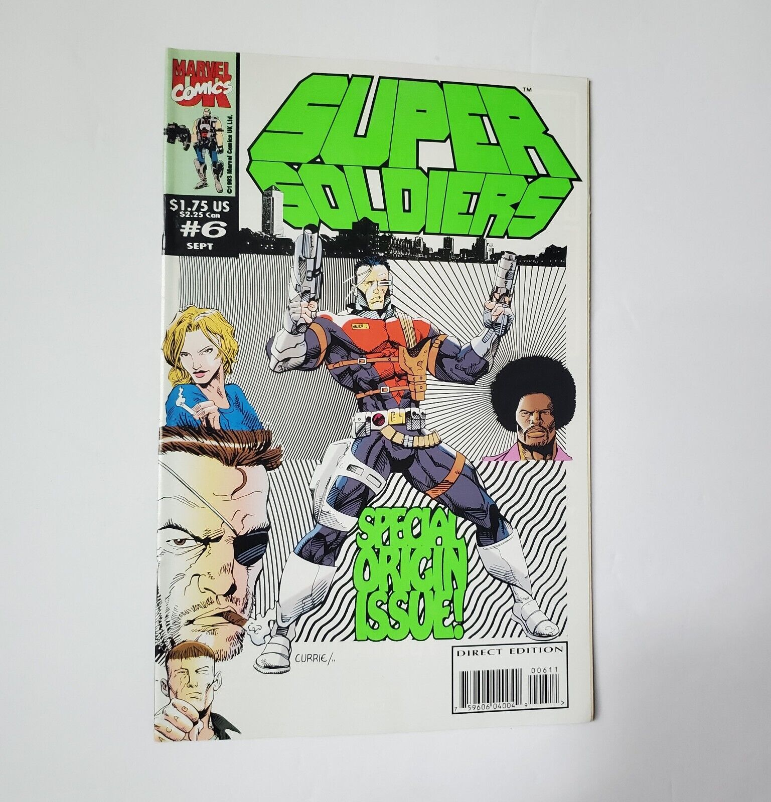 1993 Super Soldiers #6 Marvel Comics  1993 Nick Fury Huggy Bear Mama Curry