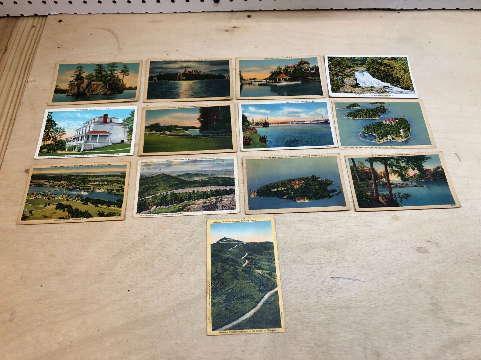 13 Postcard Lot.  New York Vintage Postcards. None Have Been Postmarked.