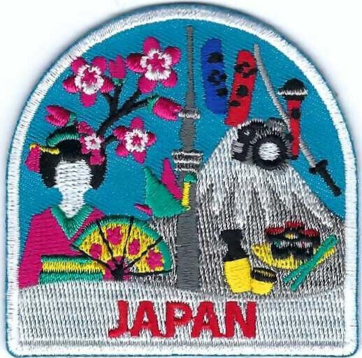 Country of Japan Souvenir Patch