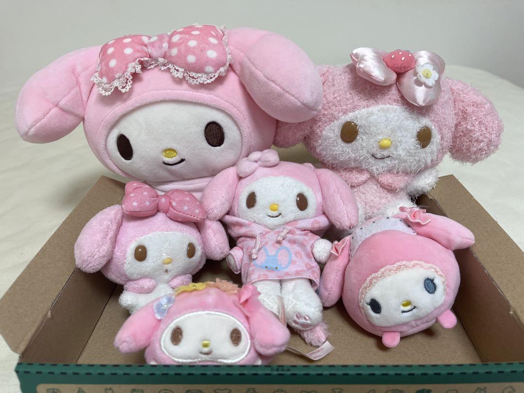 Sanrio Goods lot set 6 My Melody Plush mascot Parker character Limited edition  