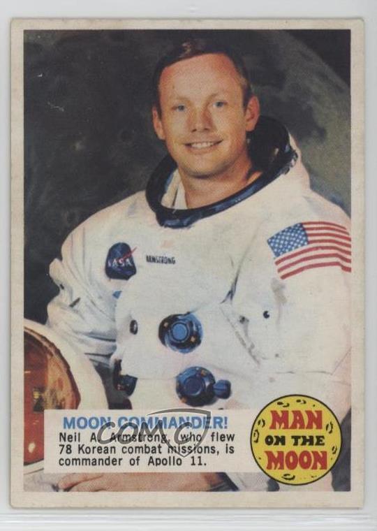 1969 A&BC Man on the Moon Neil Armstrong Moon Commander 11bd