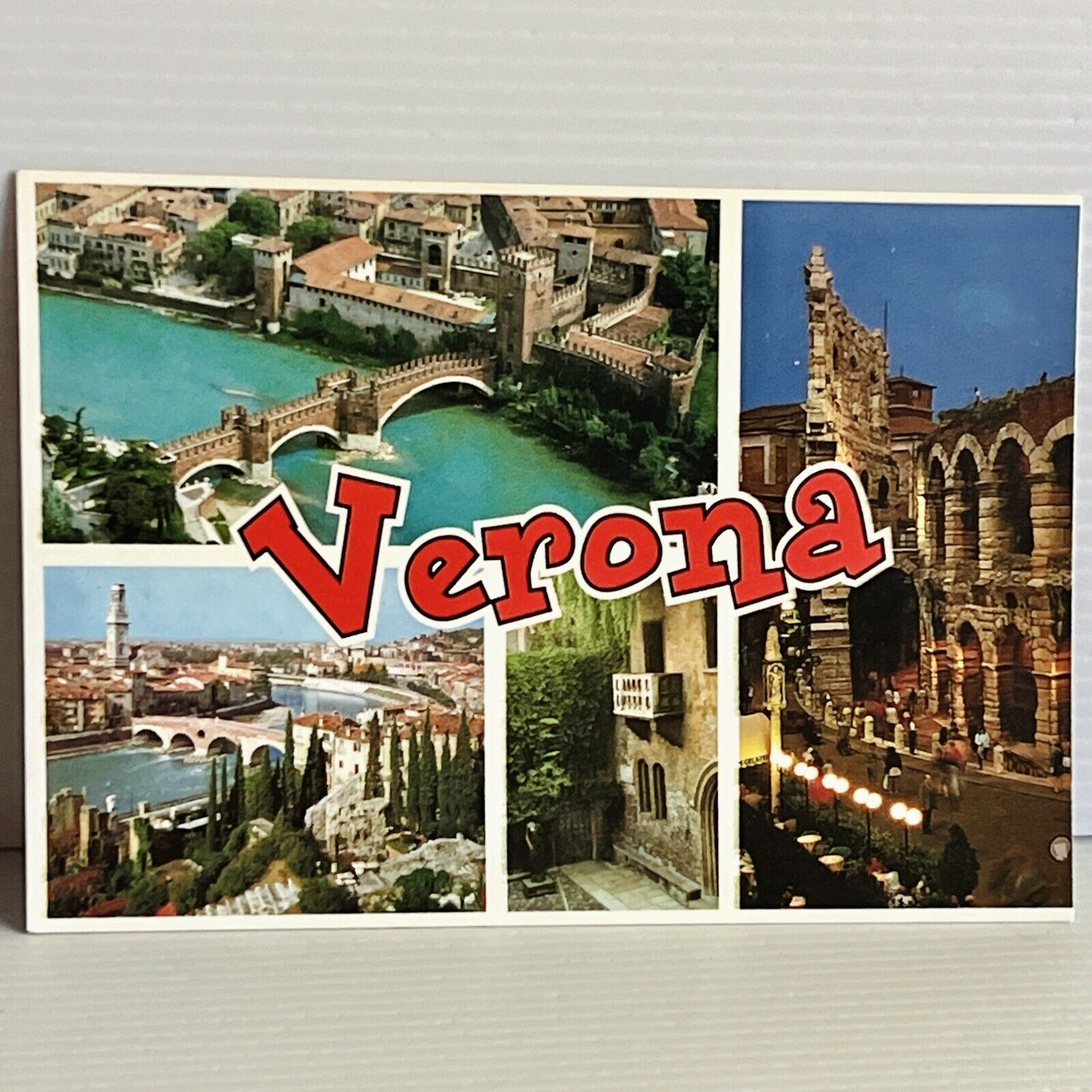 Vintage Verona Italy Postcard