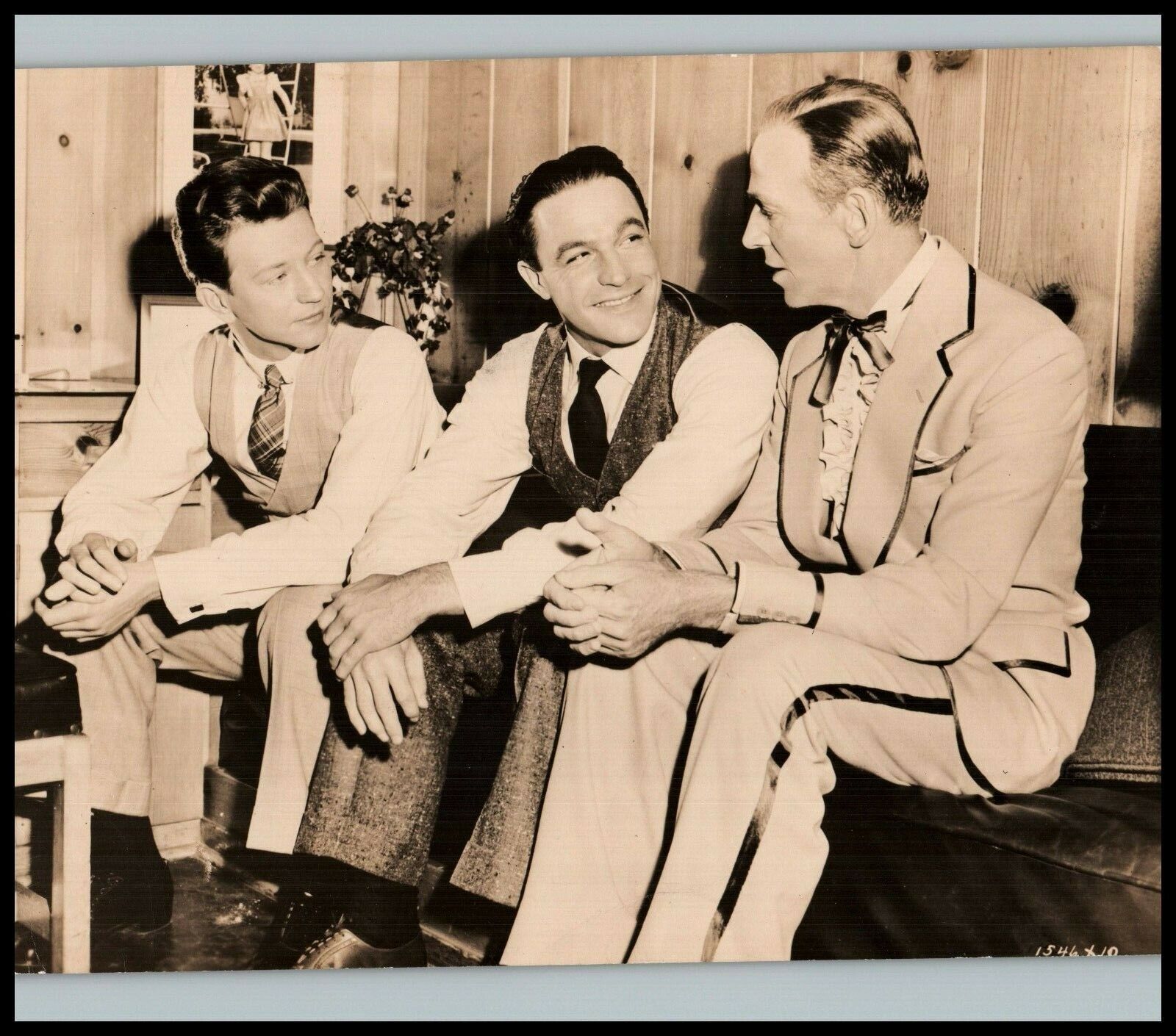 Gene Kelly + FRED ASTAIRE Singin\' in the Rain (1952) ON SET ORIG Photo 472