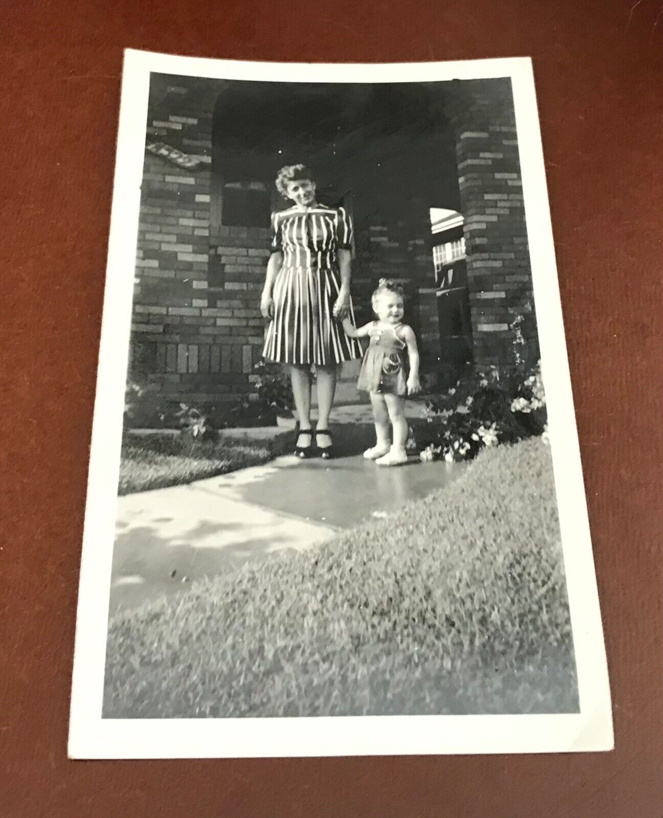 1945 One-of-a-Kind Photo of Lady w/
