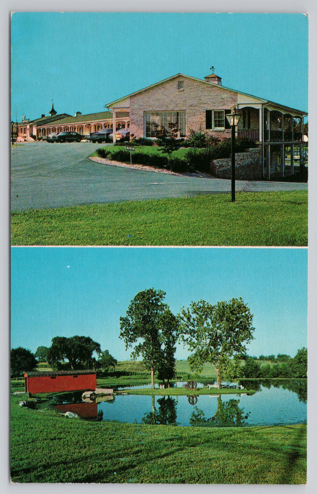 Willow Valley Motor Inn Willow Street PA Pennsylvania Multi View Postcard #7422