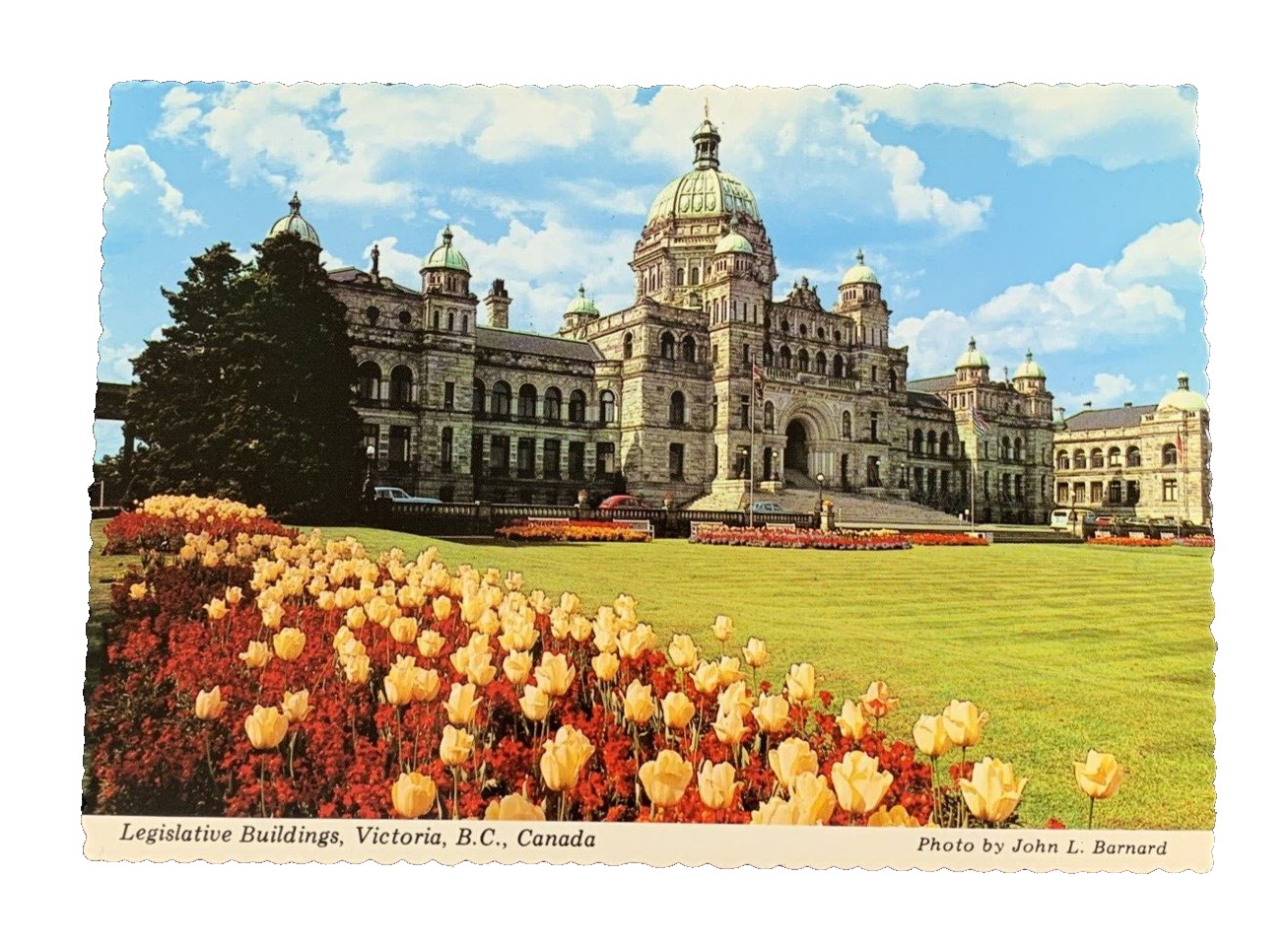 Legislative Buildings Victoria British Columbia Canada Postcard Unposted