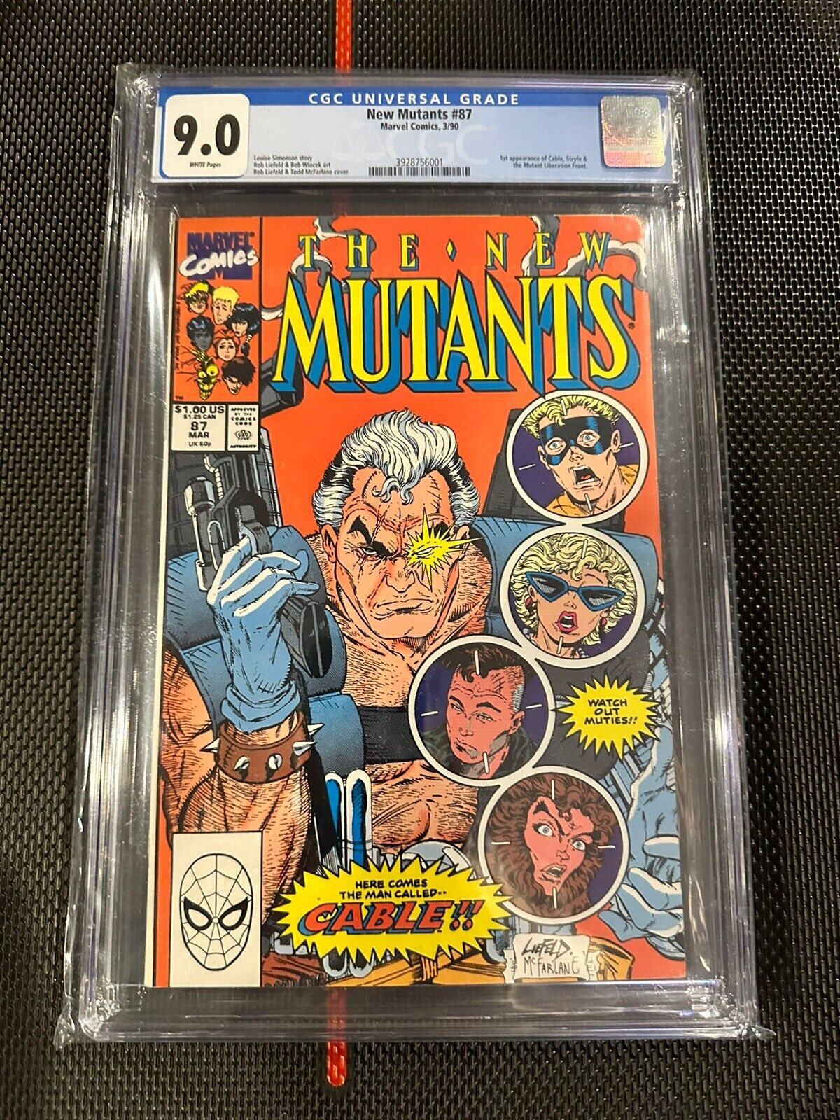 The New Mutants #87 (Marvel Comics March 1990) CGC