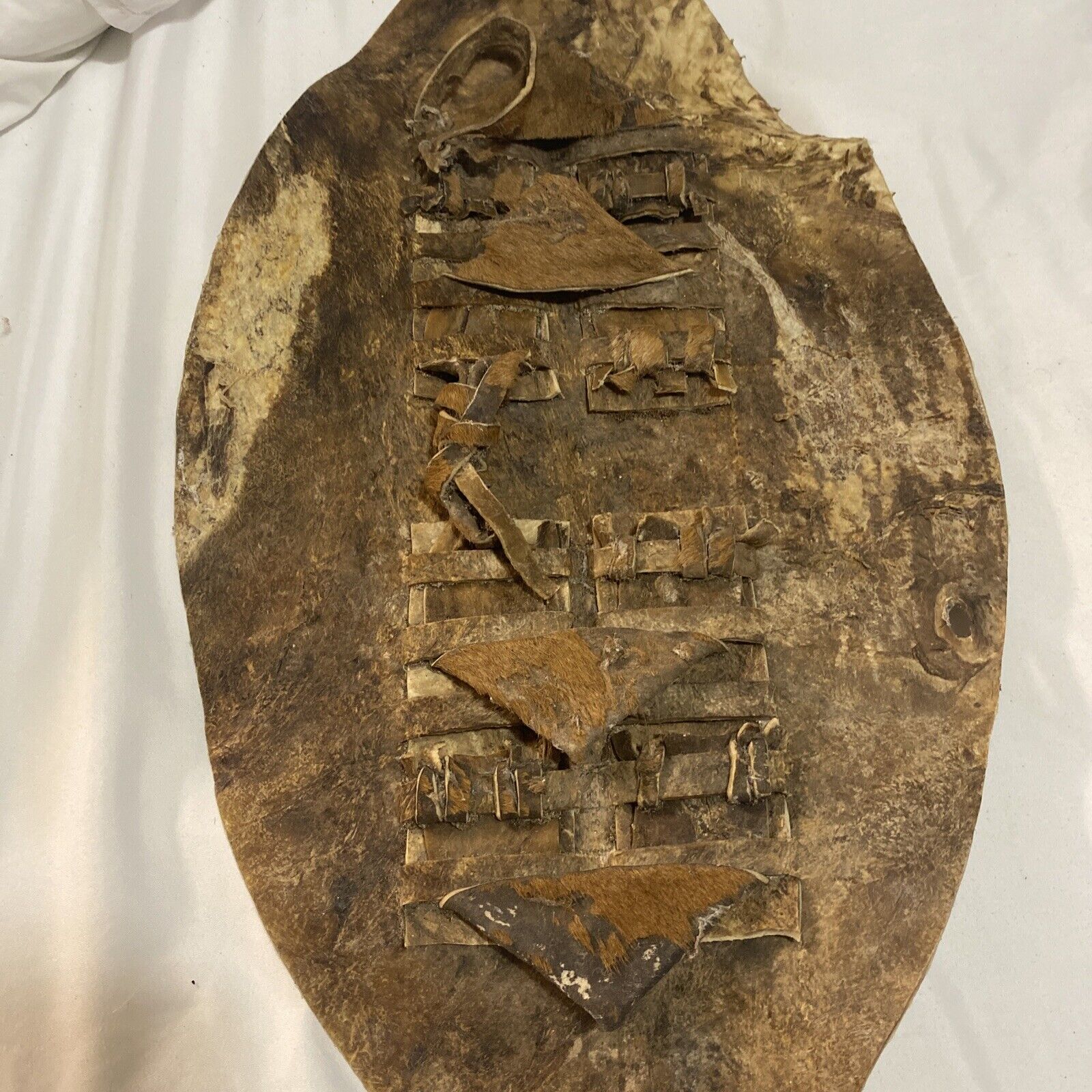 RARE very Old Zulu Shield Approximately 21x12 Inches