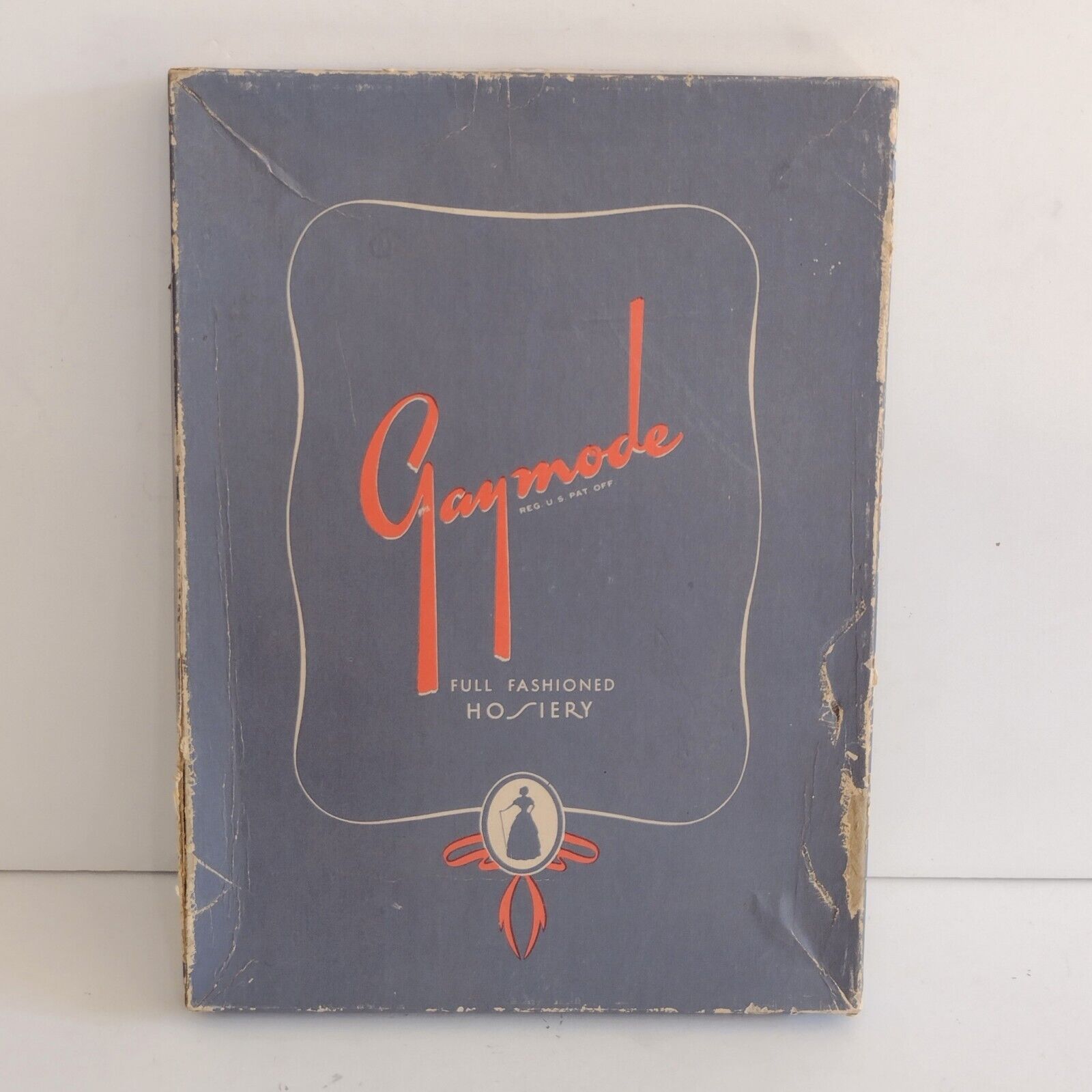 Vintage Gaymode Full Fashioned Hosiery Nylon Box Decor 7 X 10