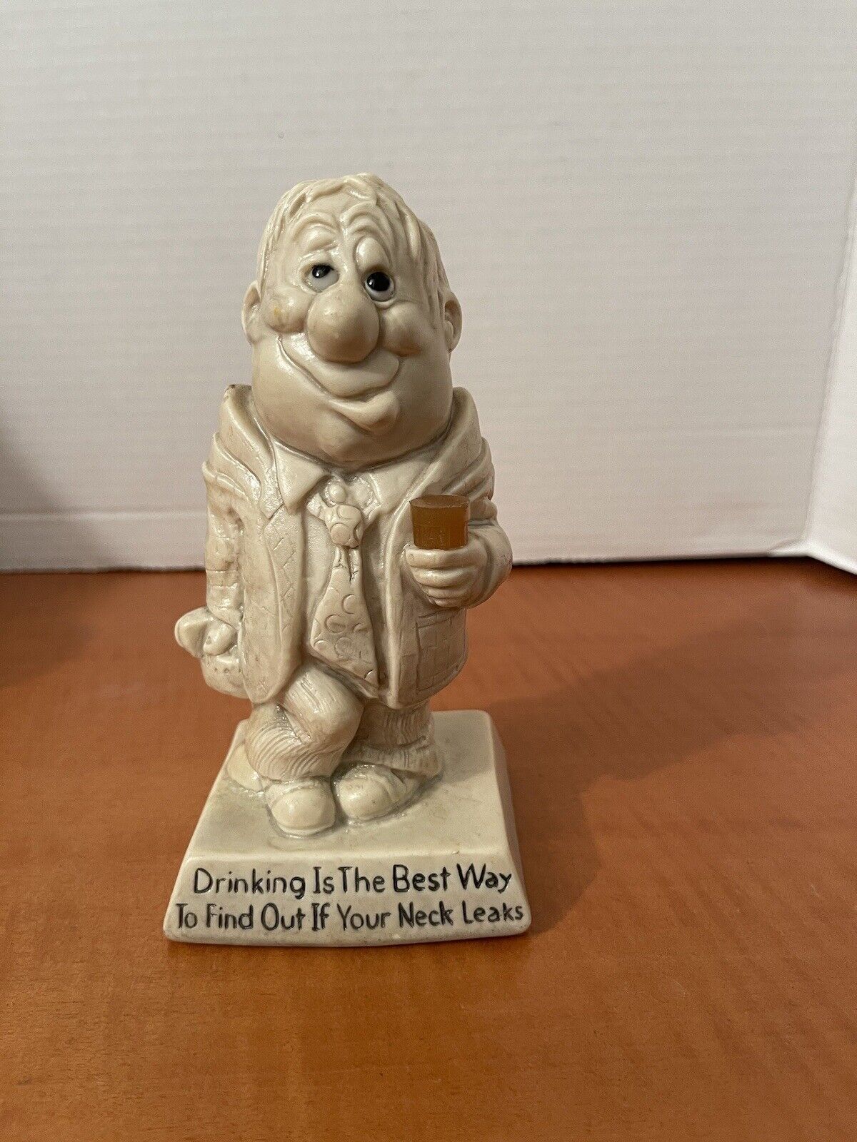 Vintage 1970's Wallace Berries Figure Drinking Is The Best Way to see If Your ..