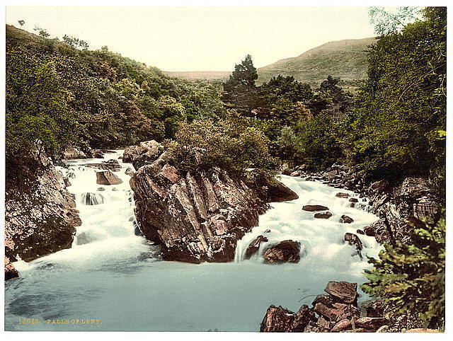 Photo:Falls of Leny,Leny,Scotland,c1895