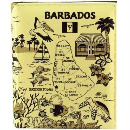 BARBADOS MAP EMBOSSED PHOTO ALBUM 200 PHOTOS/ 4x6