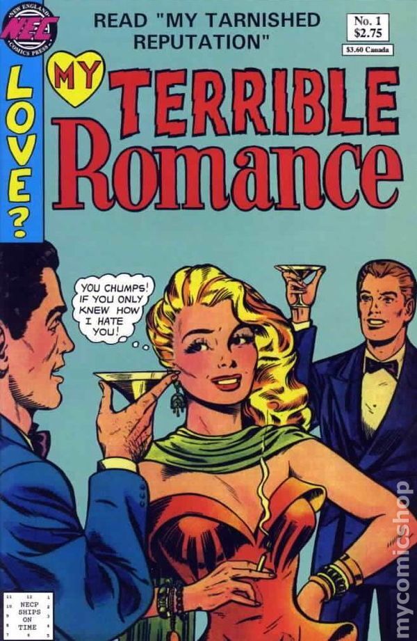 My Terrible Romance #1 VG 4.0 1994 Stock Image Low Grade