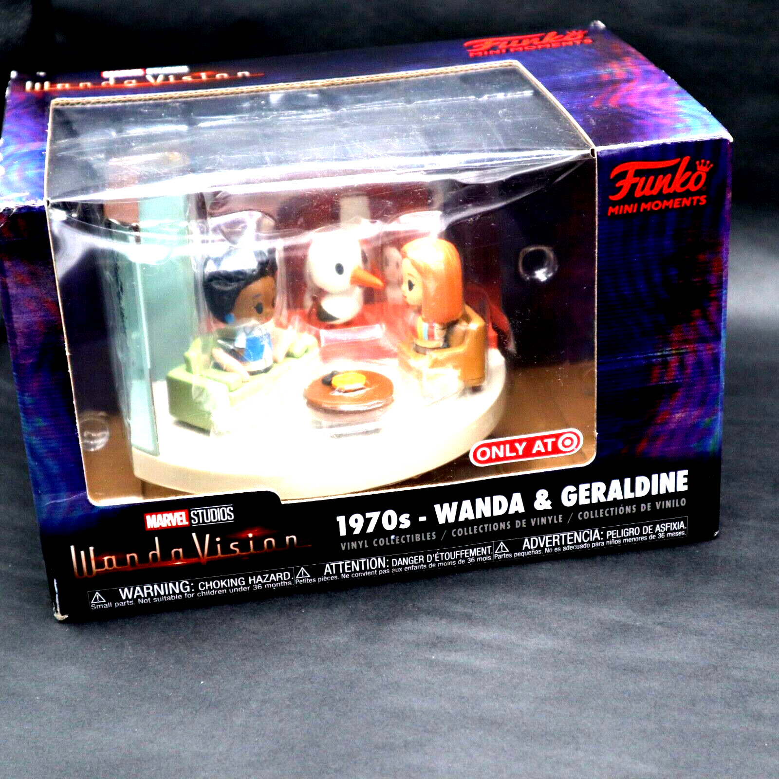 Marvel Funko POP Mini Moments: WandaVision - Living Room 70\'s- Wanda Geraldine