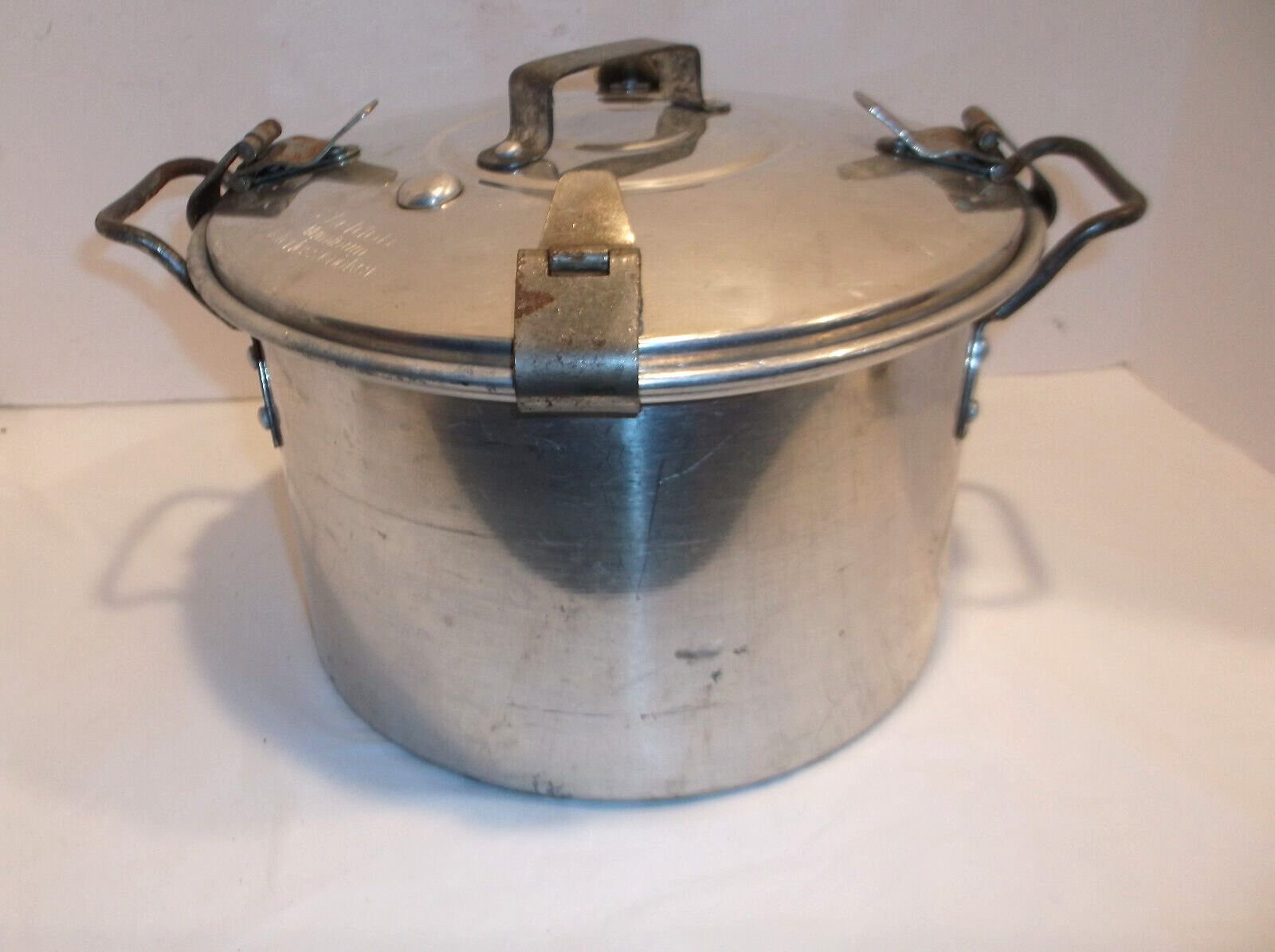 VINTAGE SHELDON ALUMINUM Waterless Cooker C. 1940's