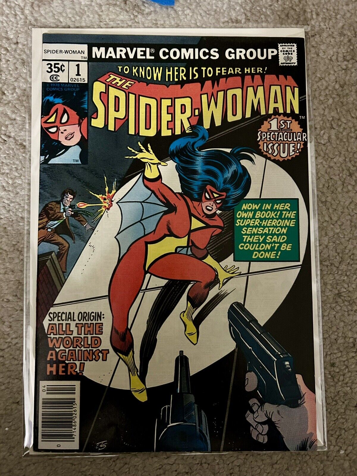 Spider-Woman #1 1978 Marvel NEW ORIGIN OF SPIDER-WOMAN