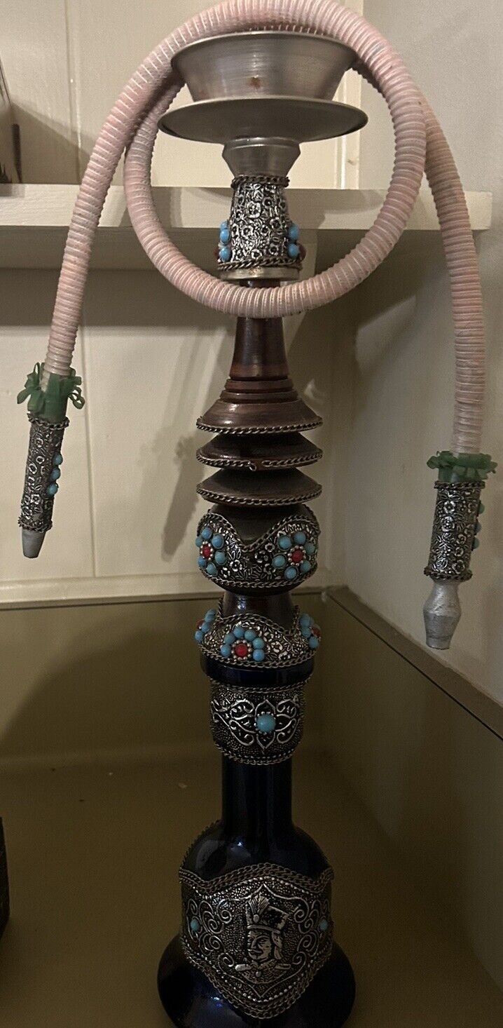 Vintage Antique Hookah New From Middle East