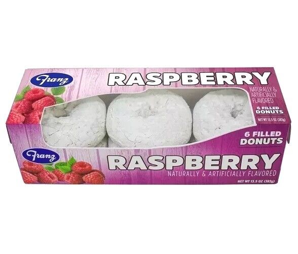 Raseberry Filled Donuts 6/pk