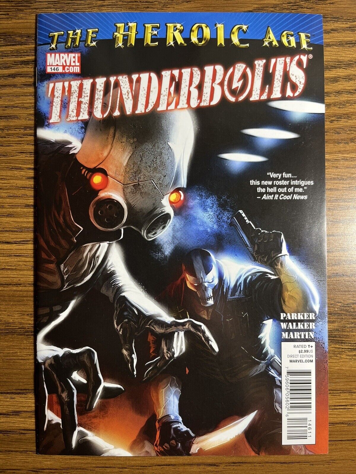 THUNDERBOLTS 146 HEROIC AGE TIE-IN MARKO DJURDJEVIC COVER MOVIE COMING MCU 2010