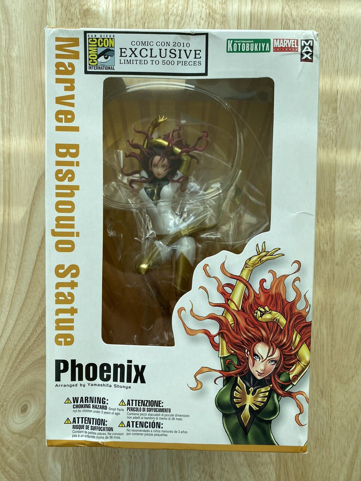 Kotobukiya Bishoujo White Phoenix Statue SDCC 2010 Exc ~NEW~ Ltd to 500 X-Men